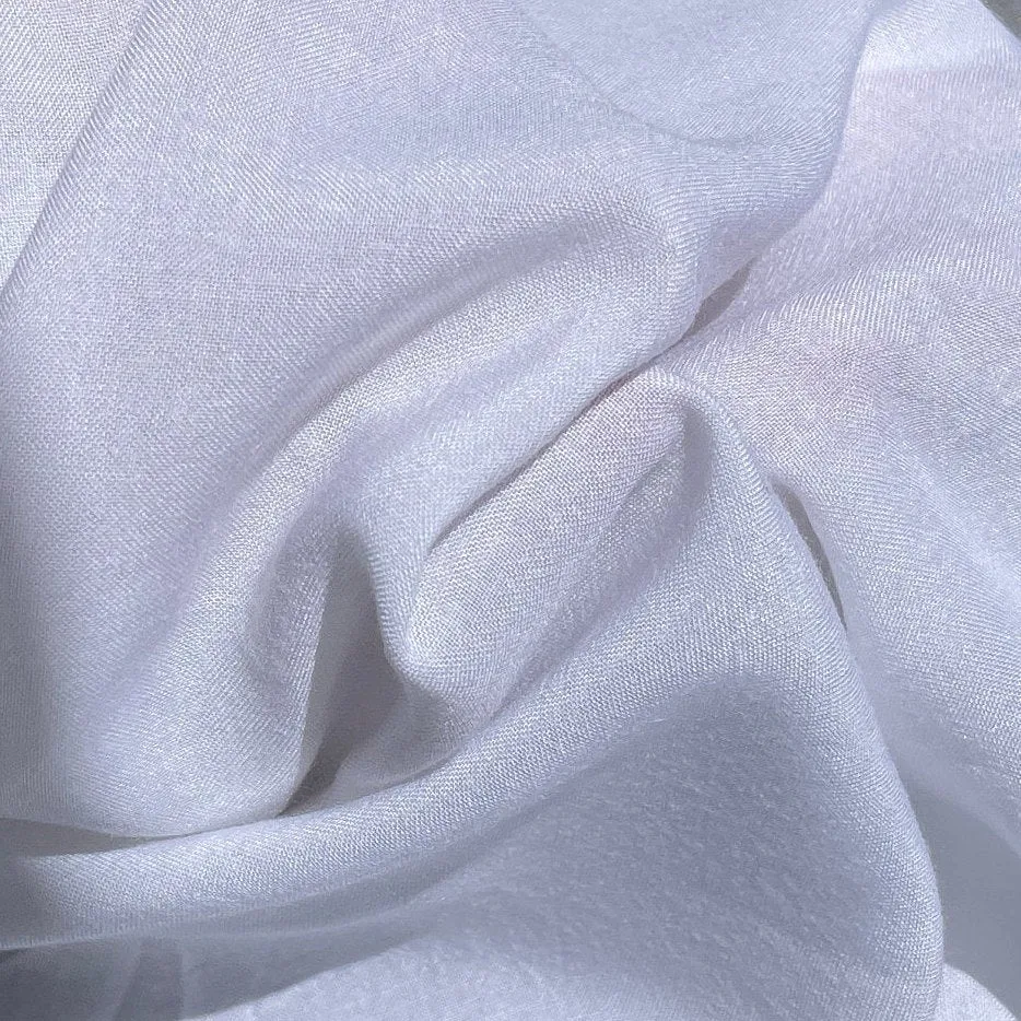 56" 100% Cotton Lawn 4 OZ White Woven Fabric By the Yard