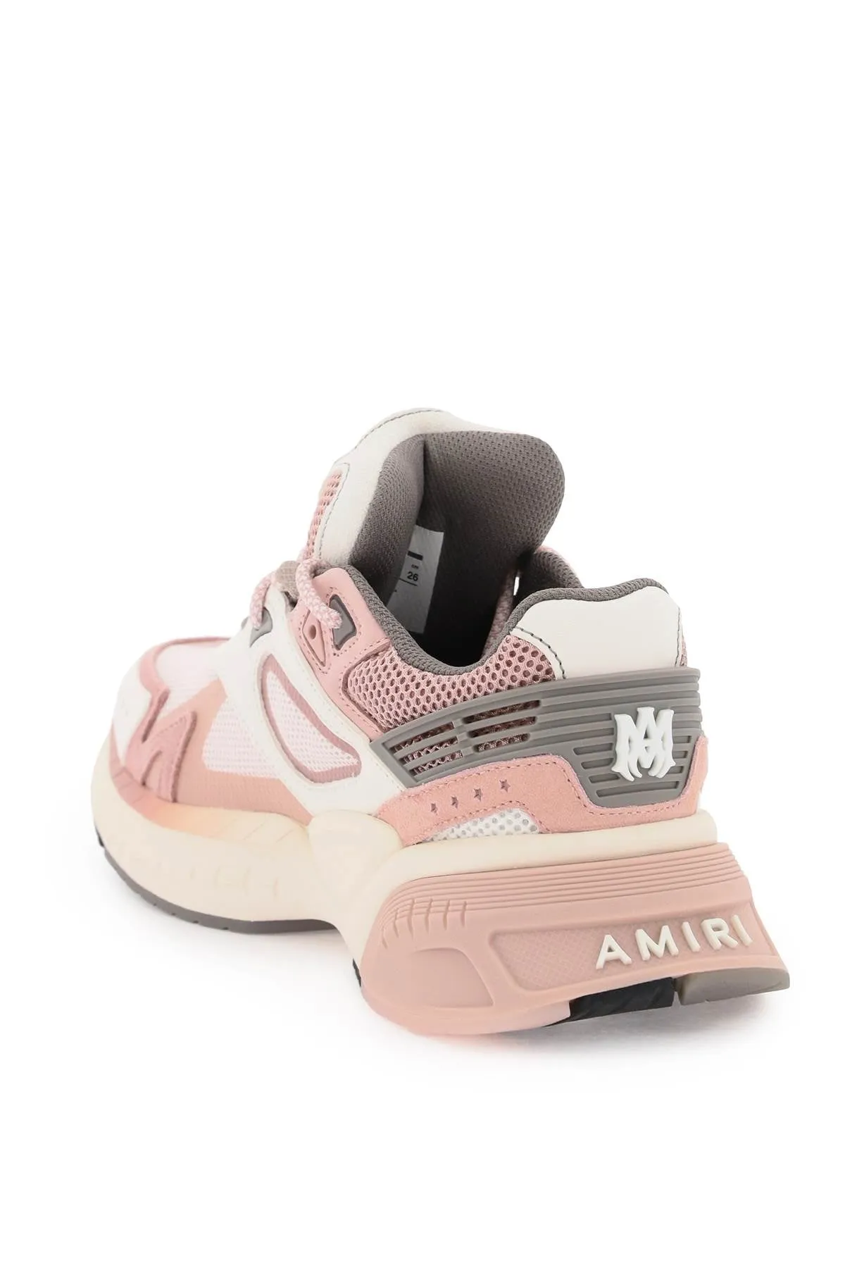 Amiri Mesh And Leather Ma Sneakers In 9 (Size - 38)