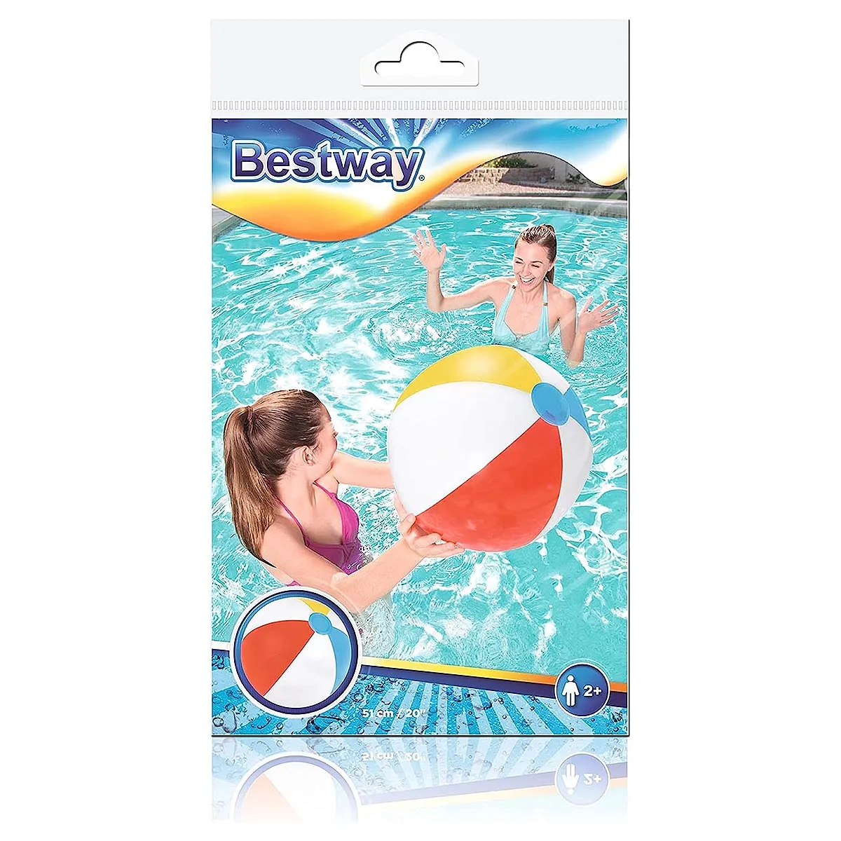 Bestway Inflatable Beach Ball 20 inch