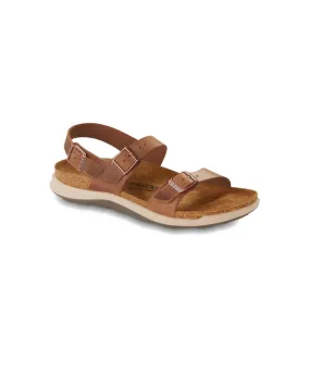 Birkenstock Sonora Cross Town Oiled Leather Ginger Brown Sandals