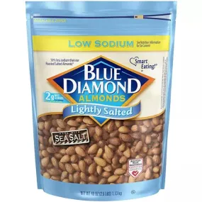 Blue Diamond - Lightly Salted Whole Almonds - 40 Oz