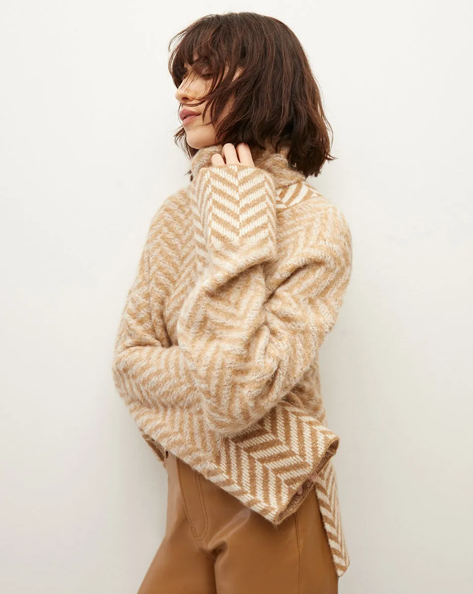 Bolina Herringbone Knit Sweater