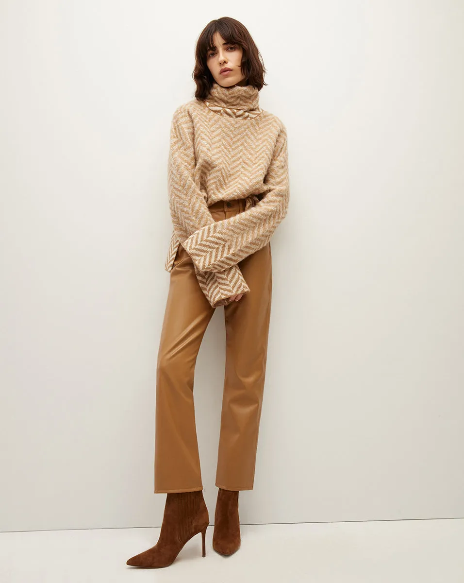 Bolina Herringbone Knit Sweater