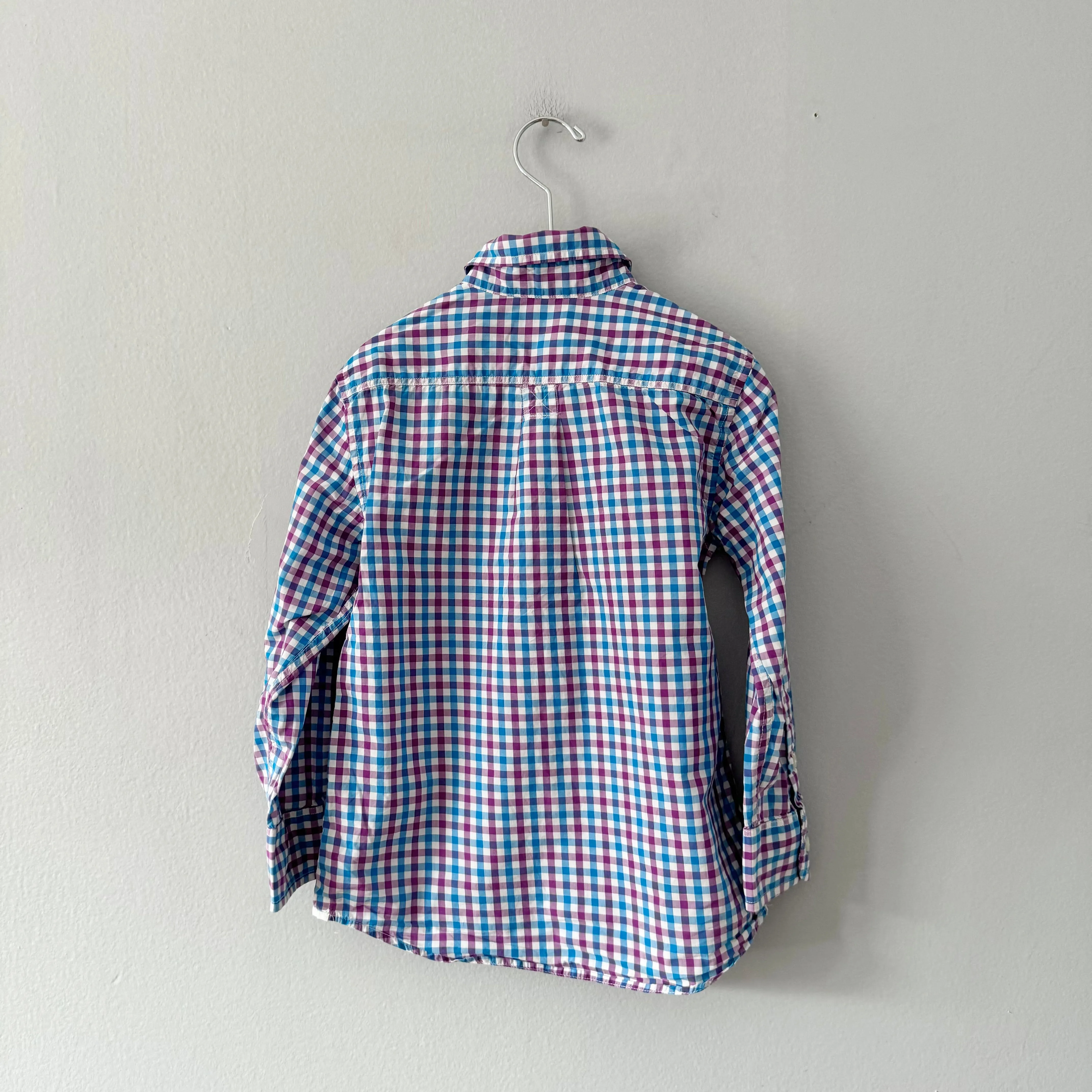 Crewcuts / Plaid dress shirt / 4-5Y