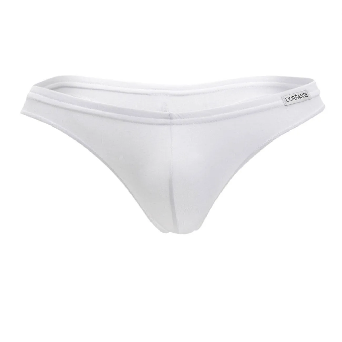 Doreanse 1392-WHT Euro Thong Color White