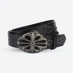 Grunge Cross Buckle Belt