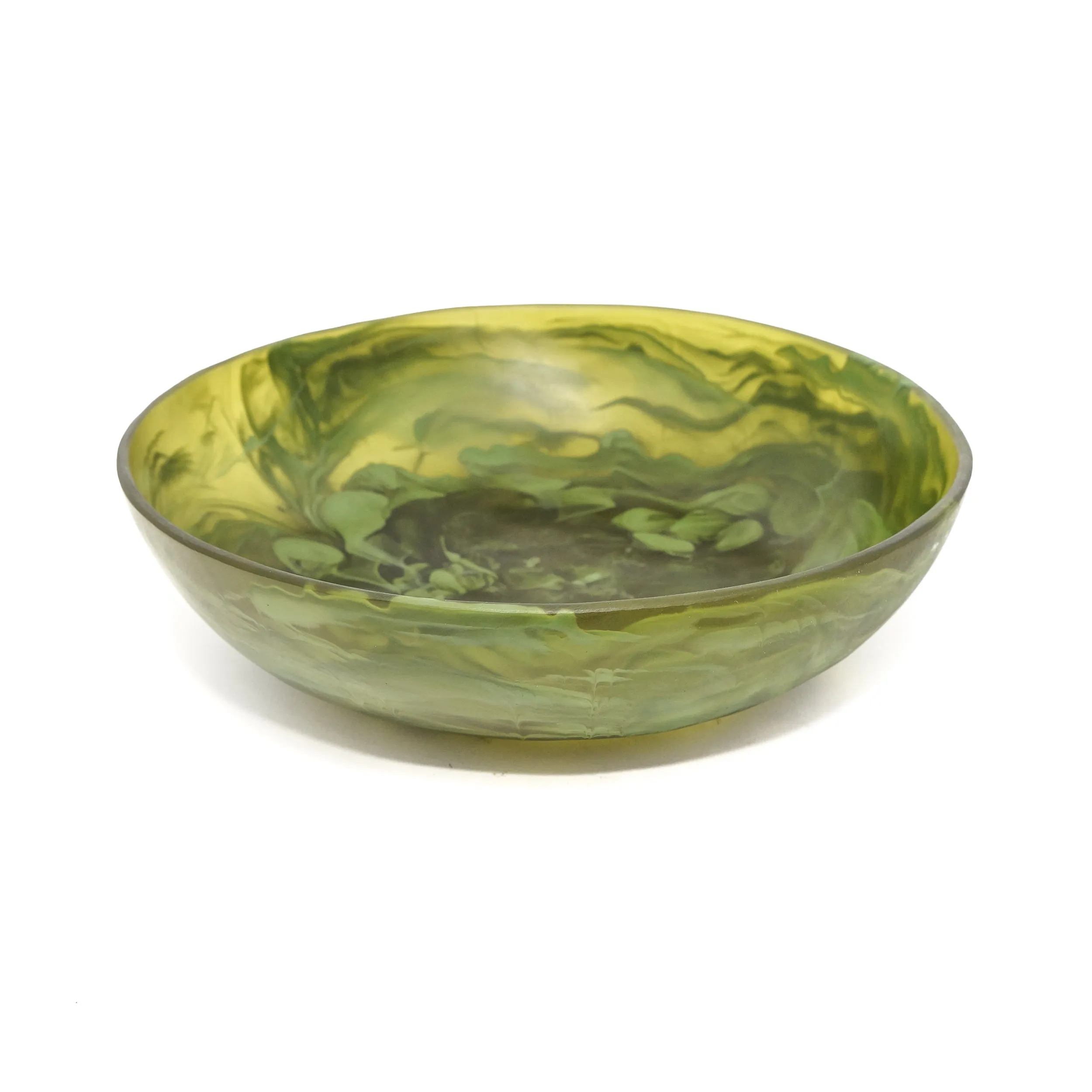 Large Luna Resin Salad Bowl