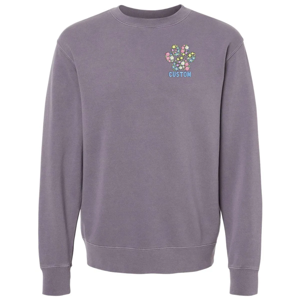 Make It Yours™ 'Floral Paw Print' Cozy Crew