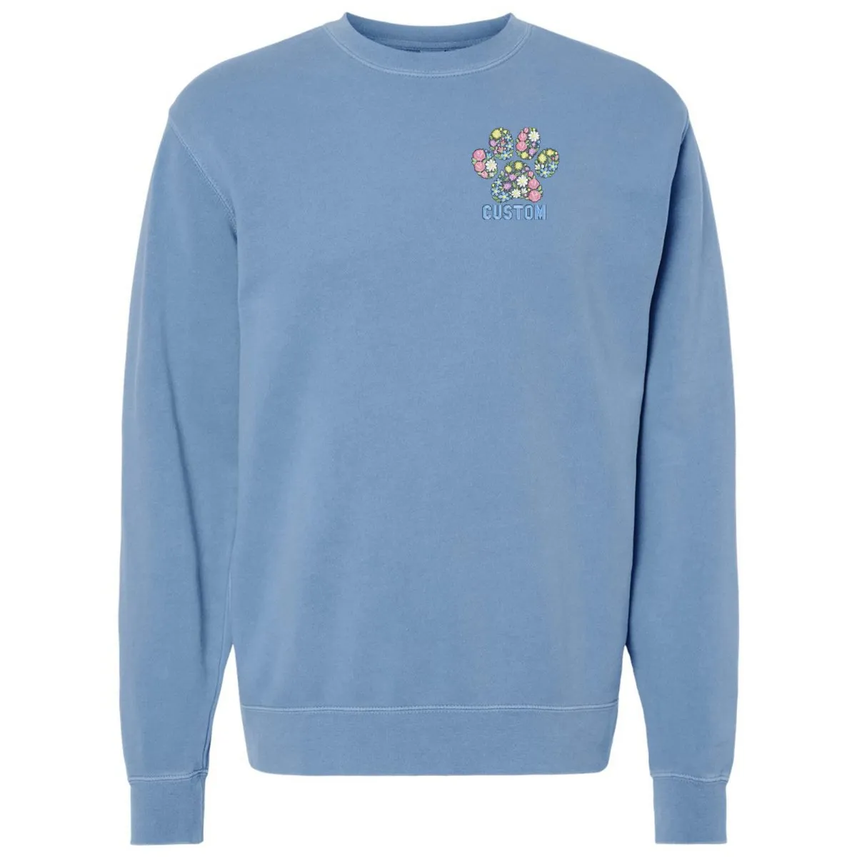 Make It Yours™ 'Floral Paw Print' Cozy Crew