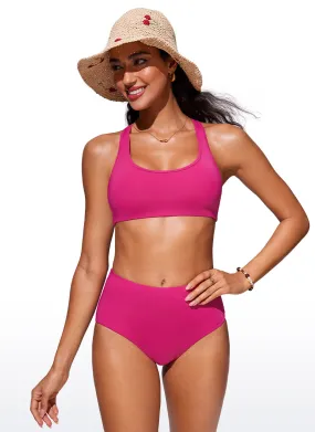 U Neck Bikini Top Racerback